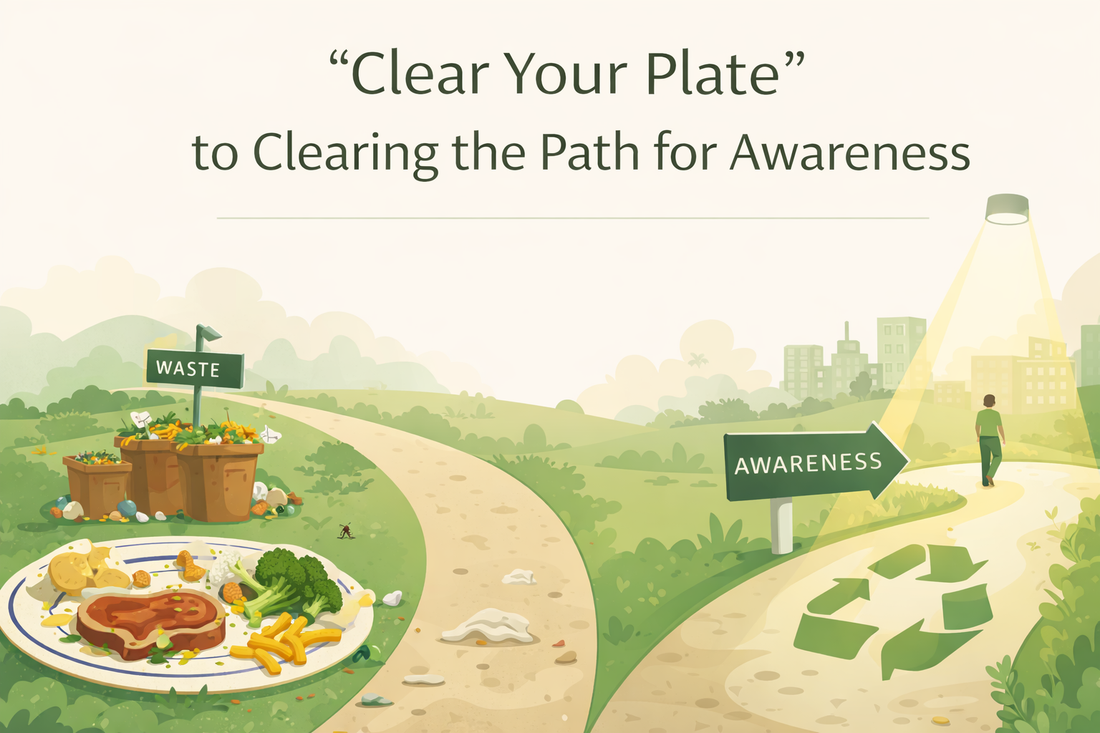 From "Clear Your Plate” to Clearing the Path for Awareness