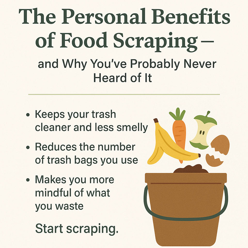What’s in It for Me? The Personal Benefits of Food Scraping — and Why You’ve Probably Never Heard of It